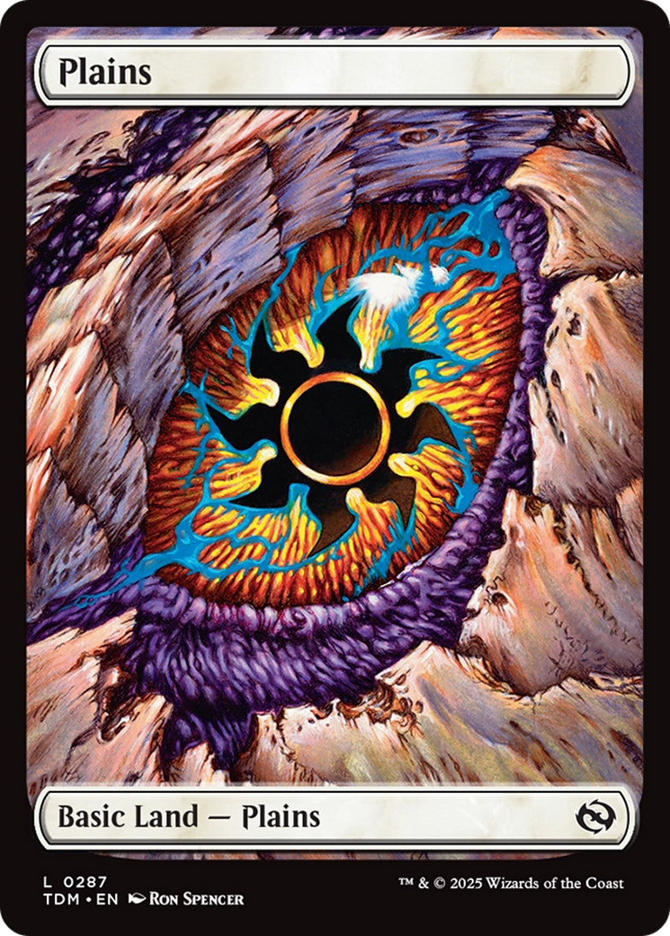 Image of Plains (0287) [Tarkir: Dragonstorm]