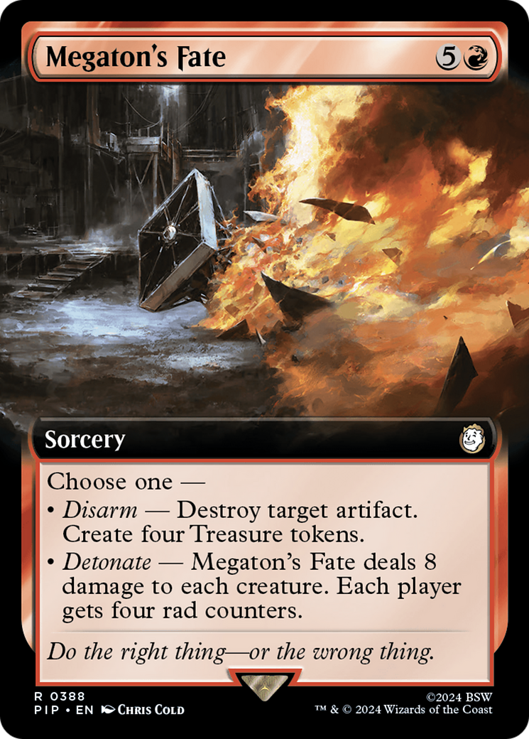 Image of Megaton's Fate (Extended Art) [Fallout]