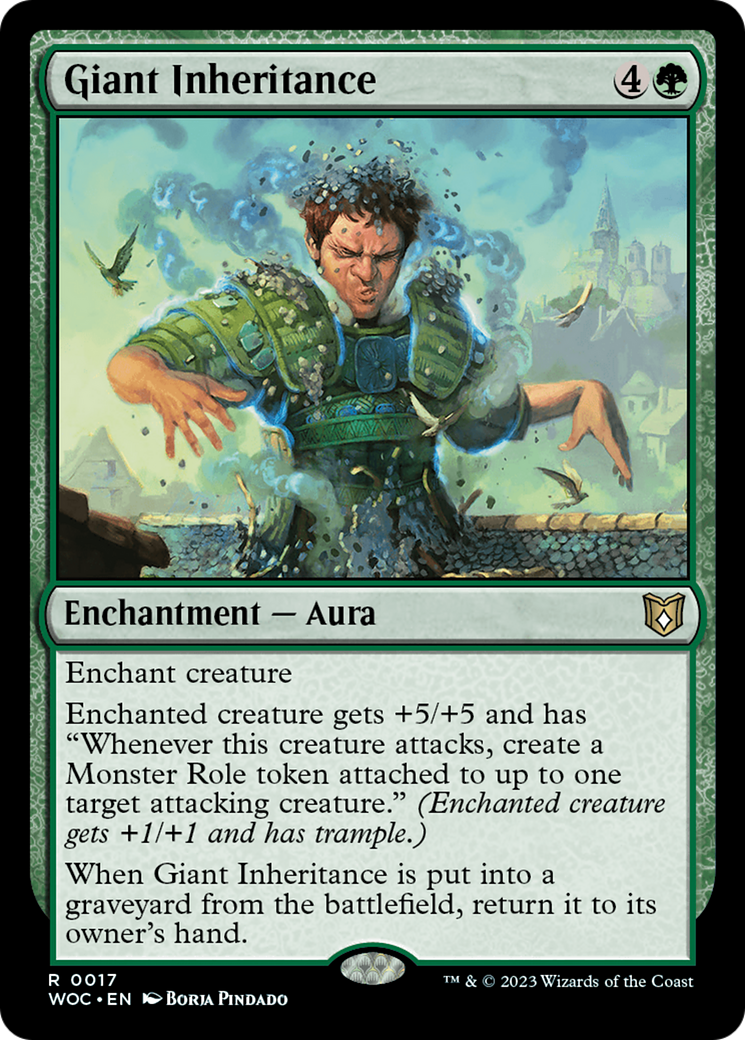 Image of Giant Inheritance [Wilds of Eldraine Commander]