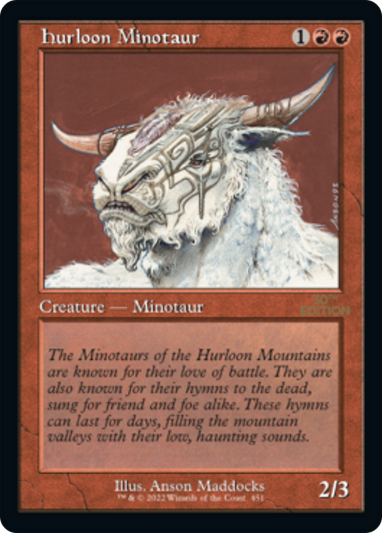 Image of Hurloon Minotaur (Retro) [30th Anniversary Edition]