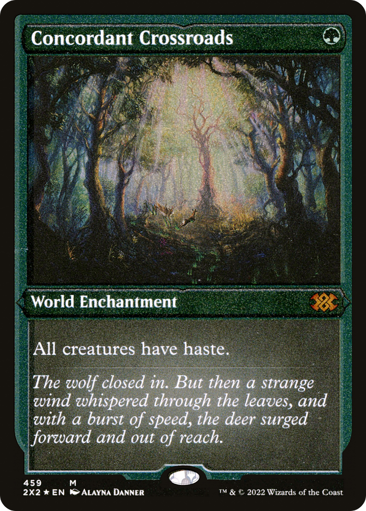 Image of Concordant Crossroads (Foil Etched) [Double Masters 2022]