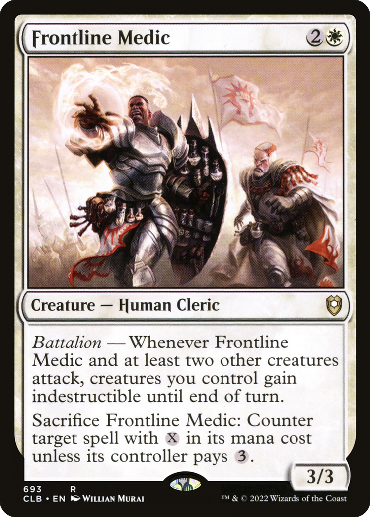 Image of Frontline Medic [Commander Legends: Battle for Baldur's Gate]