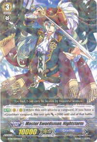 Image of Master Swordsman, Nightstorm (BT06/027EN) [Breaker of Limits]