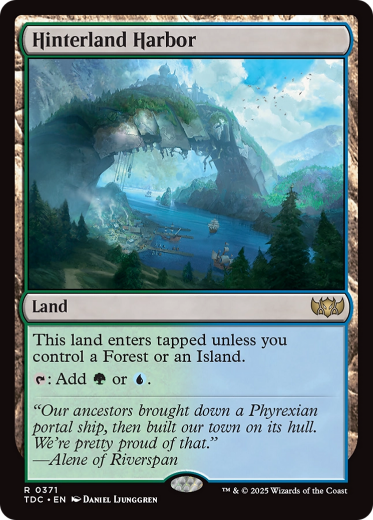 Image of Hinterland Harbor [Tarkir: Dragonstorm Commander]