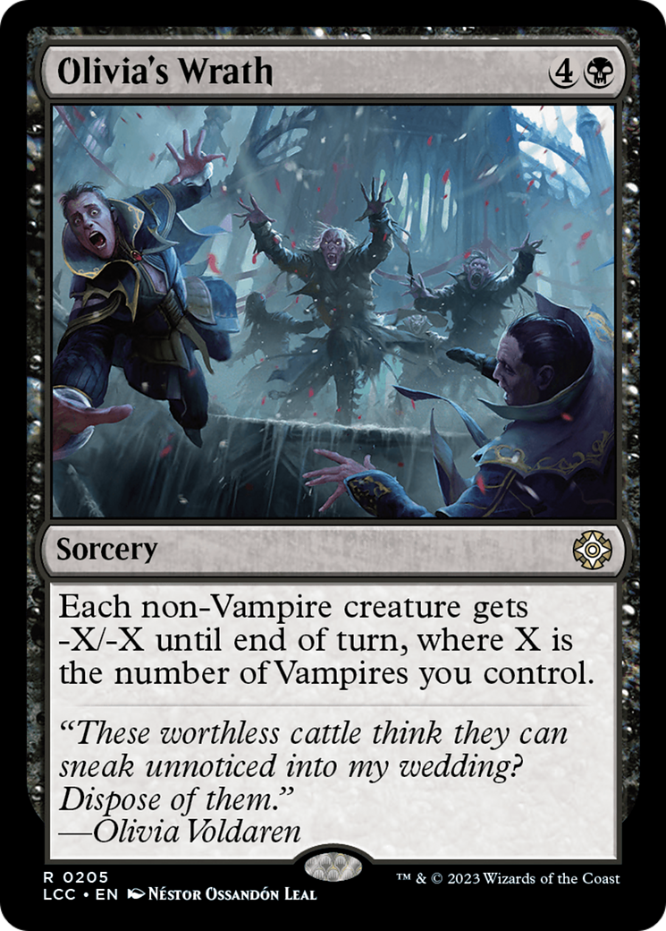 Image of Olivia's Wrath [The Lost Caverns of Ixalan Commander]