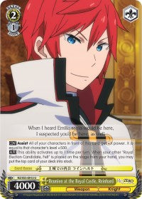 Image of Reunion at the Royal Castle, Reinhard (RZ/S55-E012 U) [Re:ZERO Vol.2]