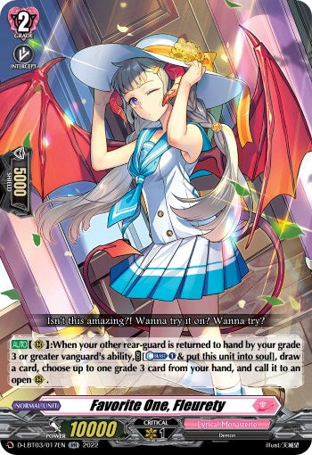 Image of Favorite One, Fleurety (D-LBT03/017EN) [Lyrical Monasterio: Summertime Memories!]
