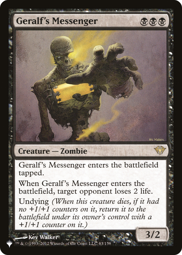 Image of Geralf's Messenger [The List]