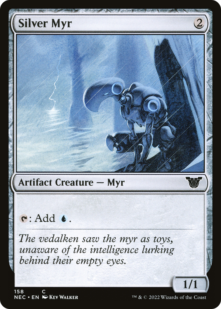 Image of Silver Myr [Kamigawa: Neon Dynasty Commander]