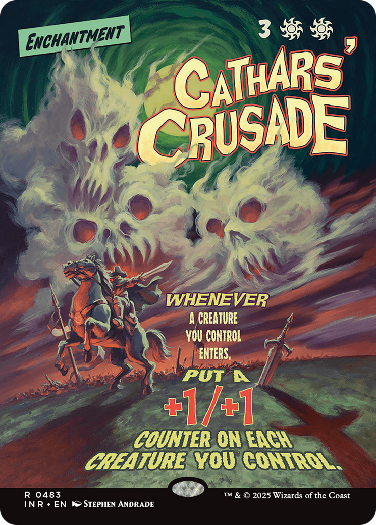 Image of Cathars' Crusade (Showcase) [Innistrad Remastered]