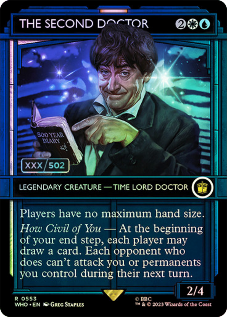 Image of The Second Doctor (Serial Numbered) [Doctor Who]
