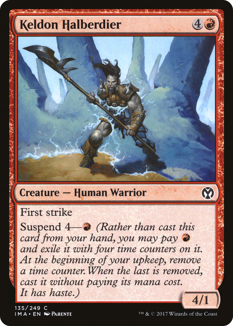 Image of Keldon Halberdier [Iconic Masters]