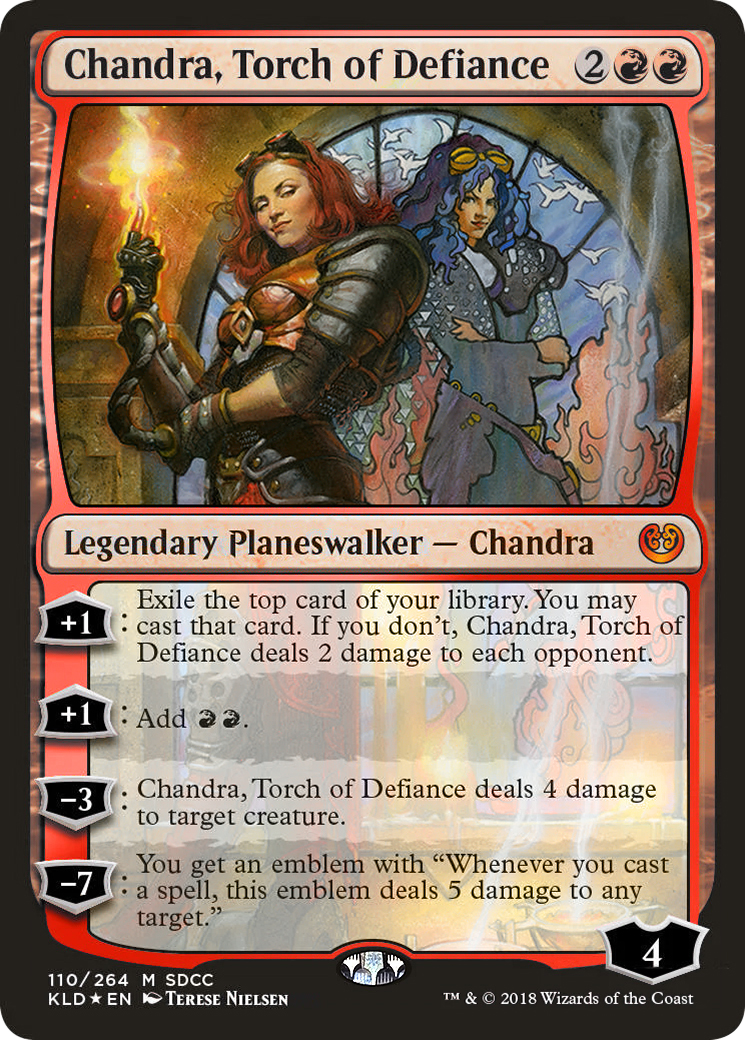 Image of Chandra, Torch of Defiance [San Diego Comic-Con 2018]