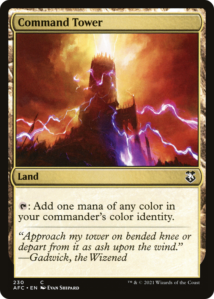 Image of Command Tower [Dungeons & Dragons: Adventures in the Forgotten Realms Commander]
