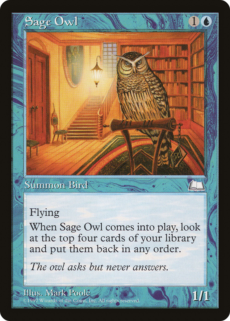 Image of Sage Owl [Weatherlight]