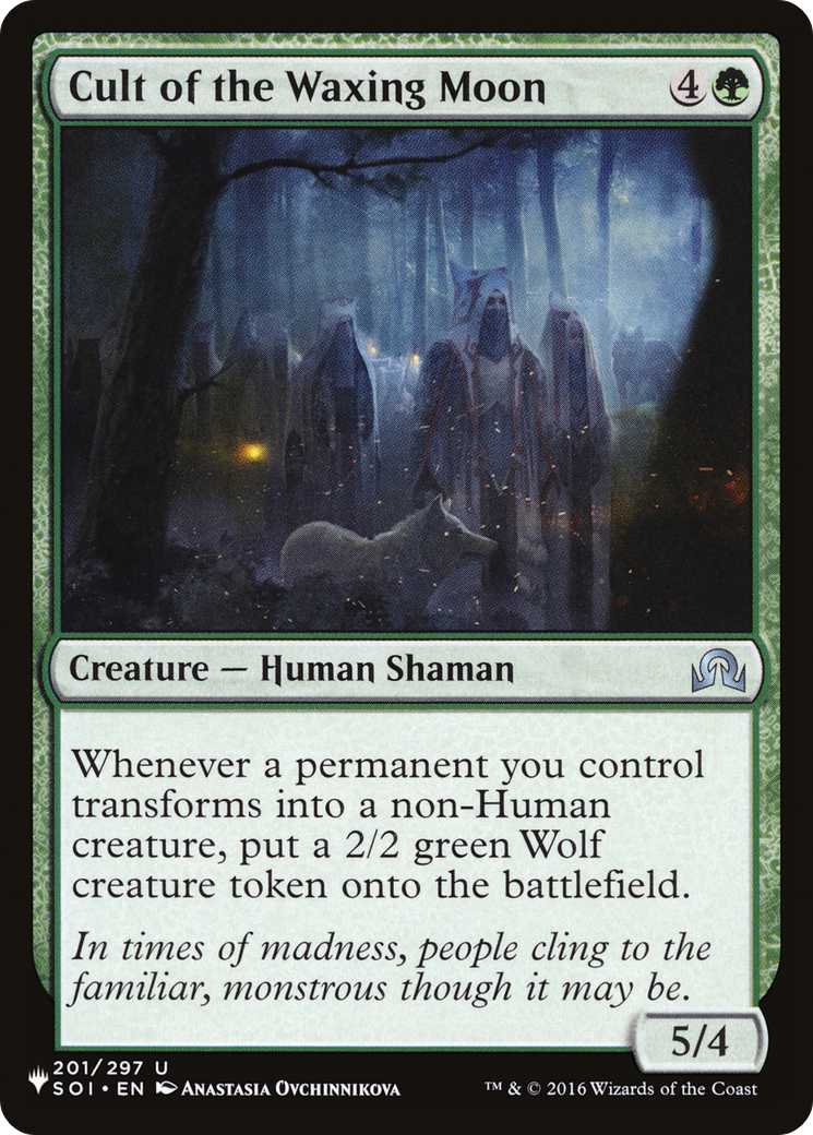 Image of Cult of the Waxing Moon [The List]