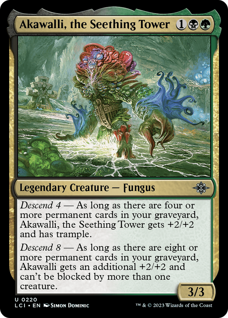 Image of Akawalli, the Seething Tower [The Lost Caverns of Ixalan]