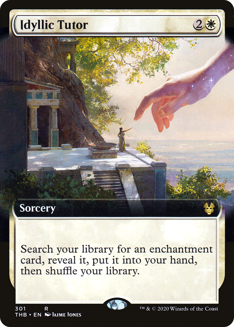 Image of Idyllic Tutor (Extended Art) [Theros Beyond Death]