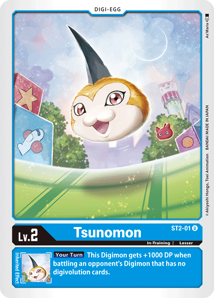 Image of Tsunomon [ST2-01] [Starter Deck: Cocytus Blue]