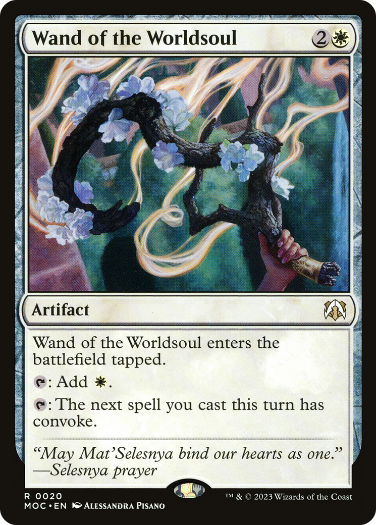 Image of Wand of the Worldsoul [March of the Machine Commander]