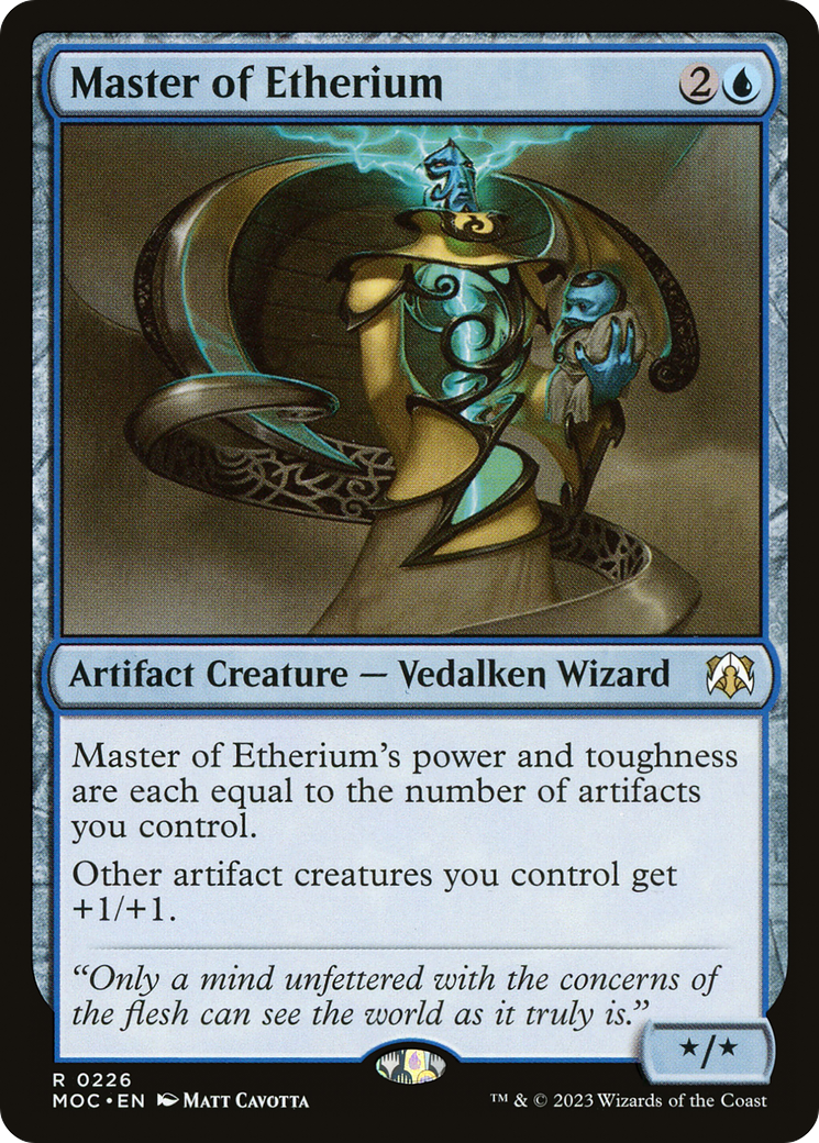Image of Master of Etherium [March of the Machine Commander]