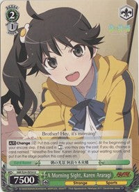 Image of A Morning Sight, Karen Araragi (NM/S24-E034) [NISEMONOGATARI]