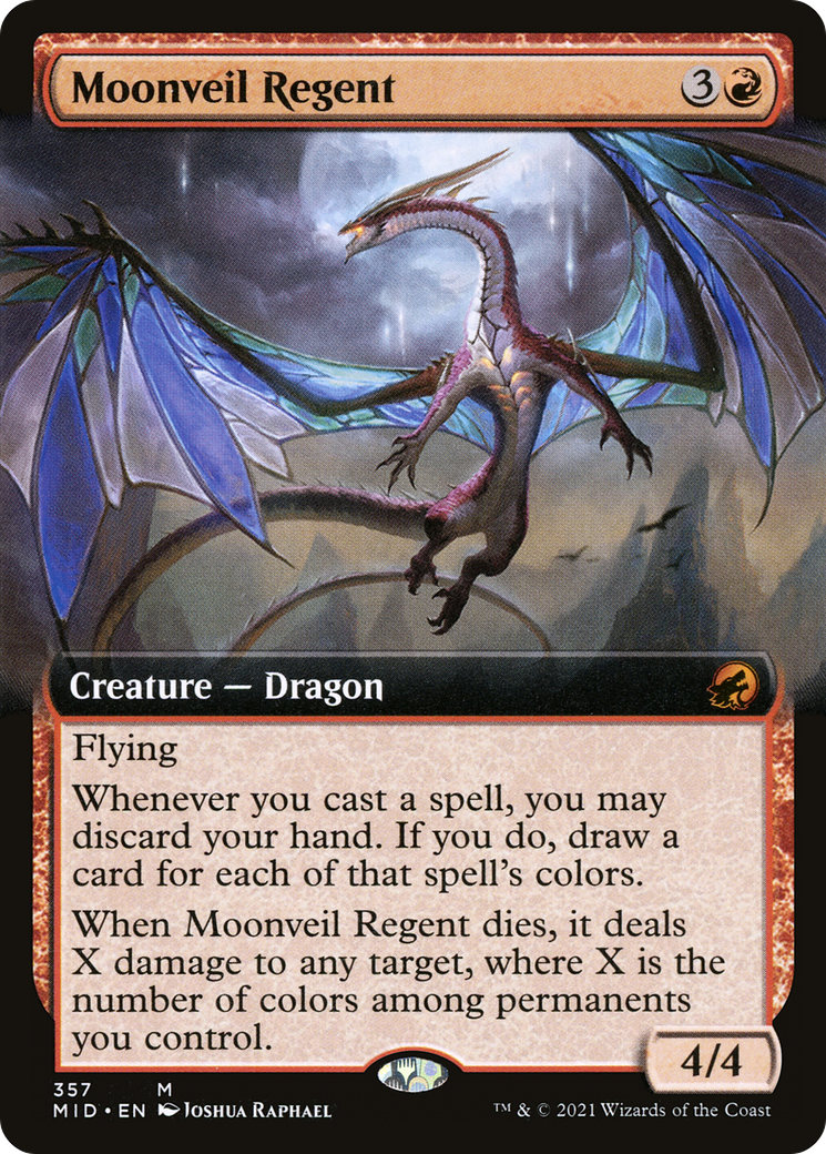 Image of Moonveil Regent (Extended Art) [Innistrad: Midnight Hunt]