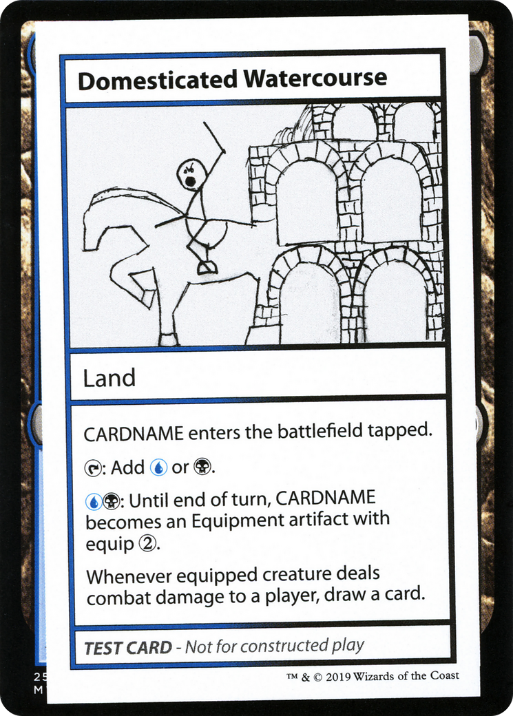 Image of Domesticated Watercourse (2021 Edition) [Mystery Booster Playtest Cards]