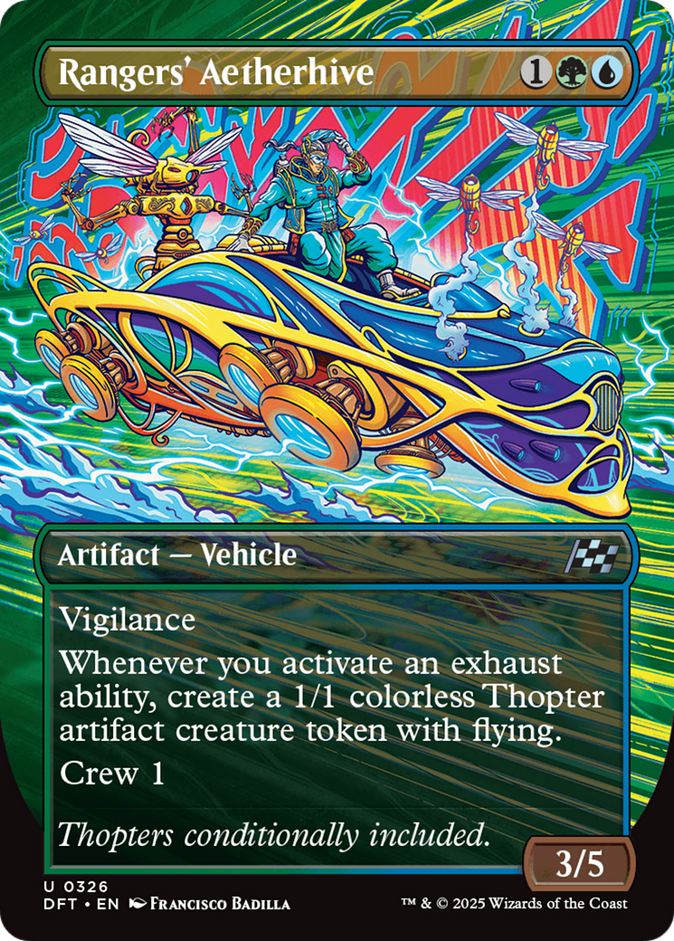 Image of Rangers' Aetherhive (Borderless) [Aetherdrift]