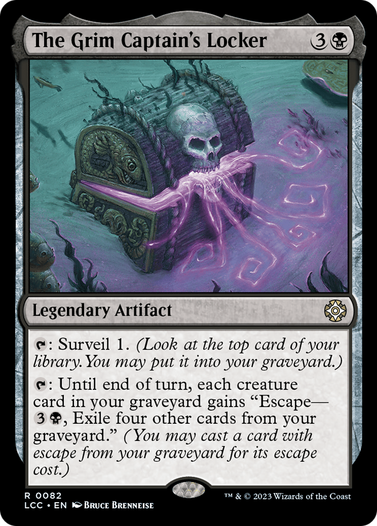 Image of The Grim Captain's Locker [The Lost Caverns of Ixalan Commander]