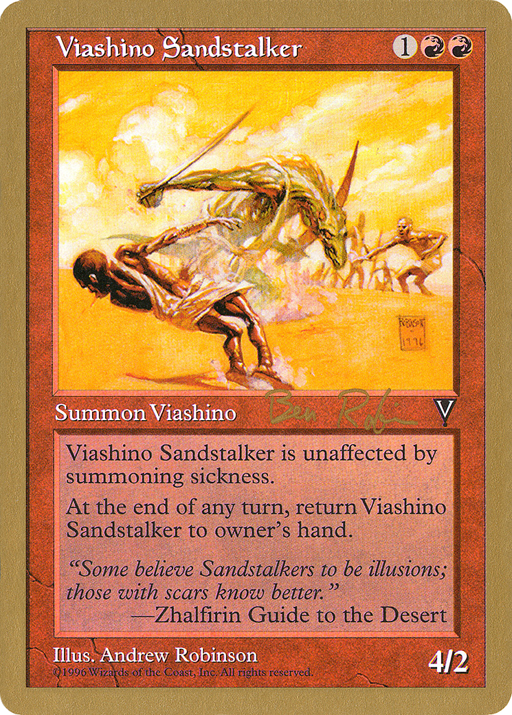 Image of Viashino Sandstalker (Ben Rubin) [World Championship Decks 1998]