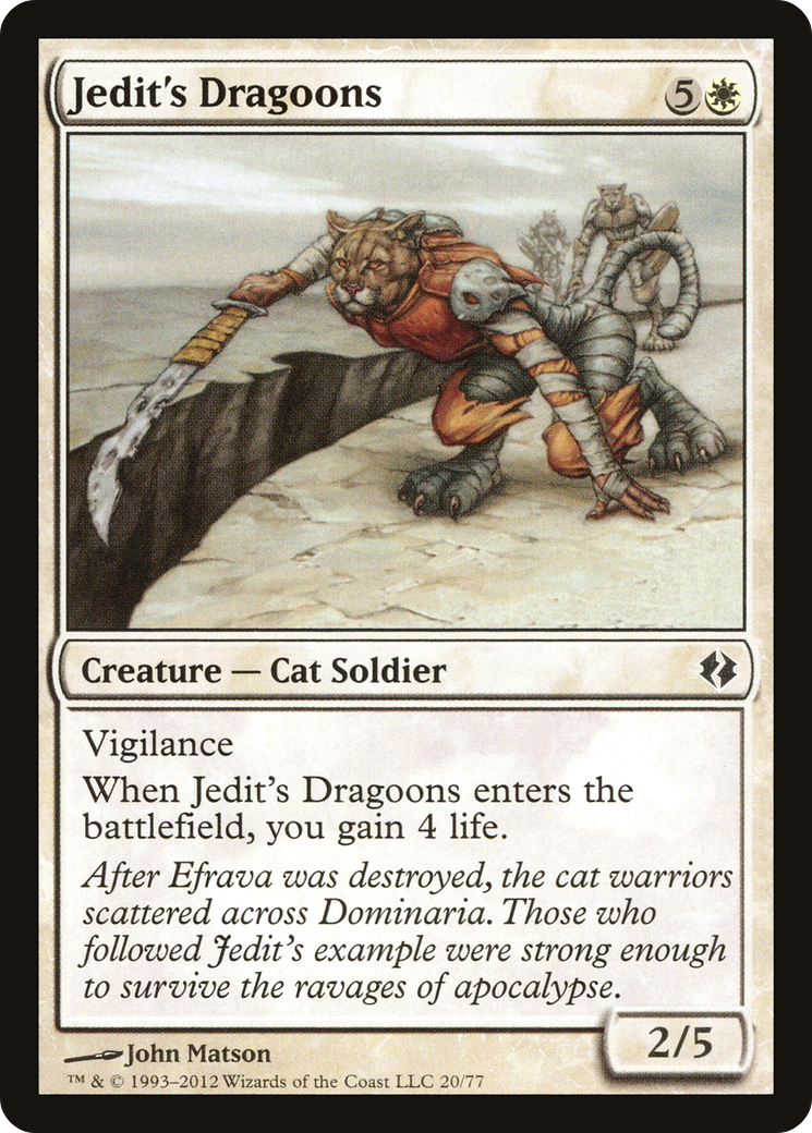 Image of Jedit's Dragoons [Duel Decks: Venser vs. Koth]
