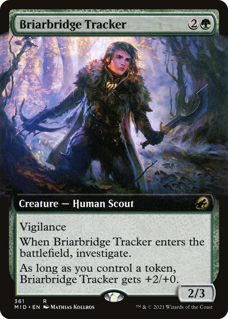 Image of Briarbridge Tracker (Extended Art) [Innistrad: Midnight Hunt]