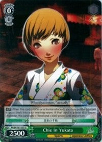Image of Chie in Yukata (P4/EN-S01-031 U) [Persona 4 ver.E]