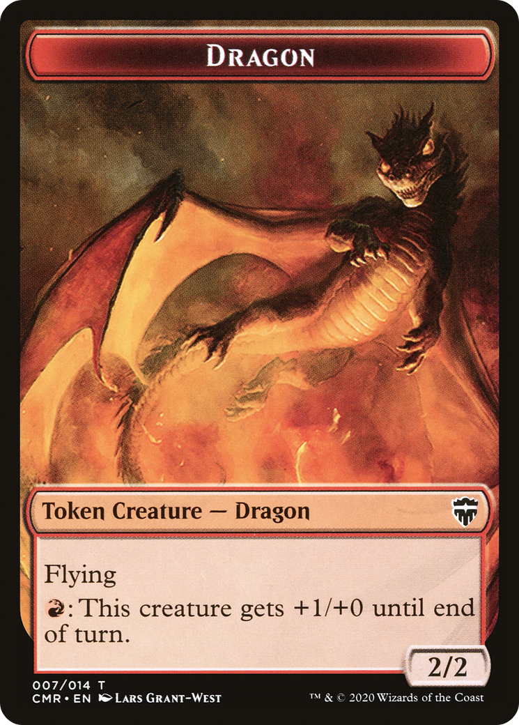 Image of Dragon Token [Commander Legends Tokens]