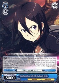 Image of Confrontation with Death Gun, Kirito (SAO/SE23-E33 C) [Sword Art Online II]
