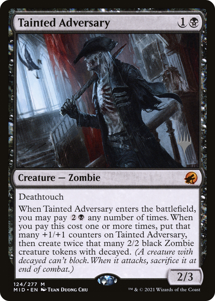 Image of Tainted Adversary (Promo Pack) [Innistrad: Midnight Hunt Promos]