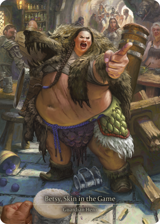 Image of Betsy, Skin in the Game (Marvel) [HVY045] (Heavy Hitters)  Cold Foil