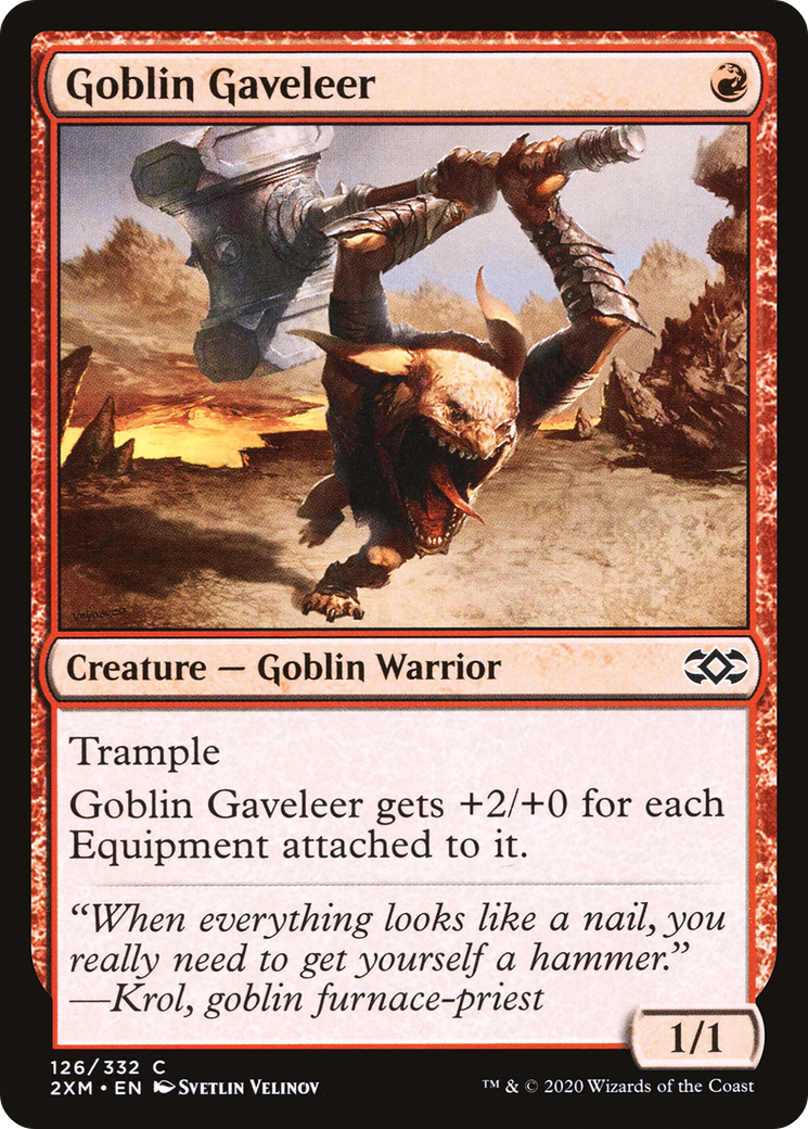 Image of Goblin Gaveleer [Double Masters]
