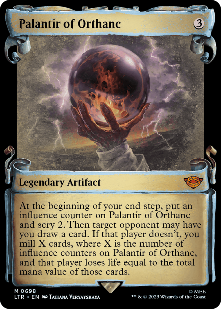 Image of Palantir of Orthanc [The Lord of the Rings: Tales of Middle-Earth Showcase Scrolls]