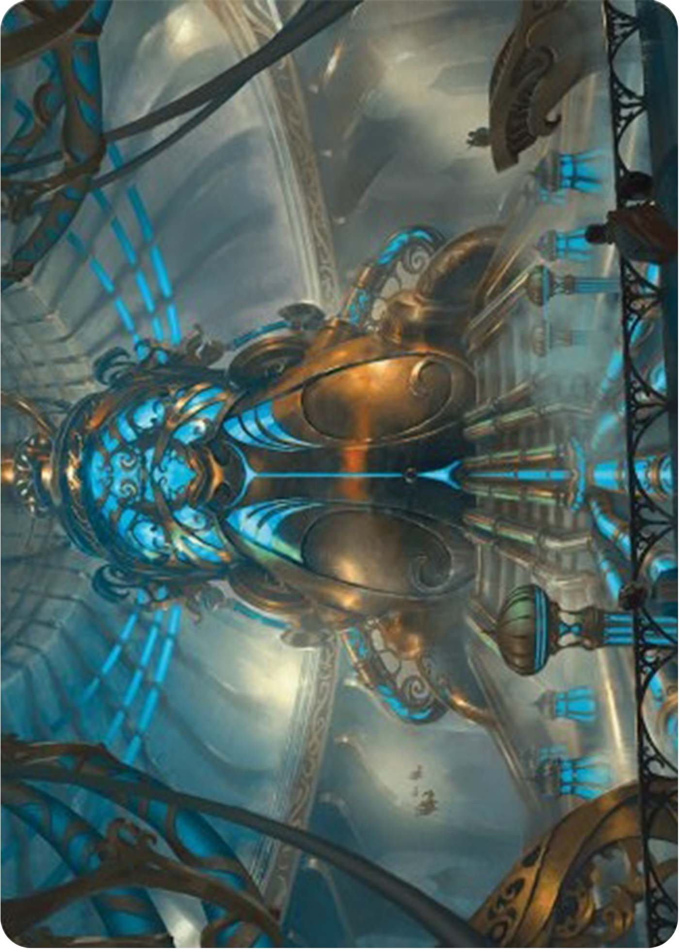 Image of Aether Refinery Art Card [Modern Horizons 3 Art Series]