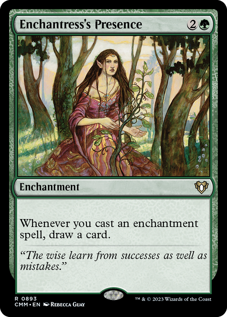 Image of Enchantress's Presence [Commander Masters]