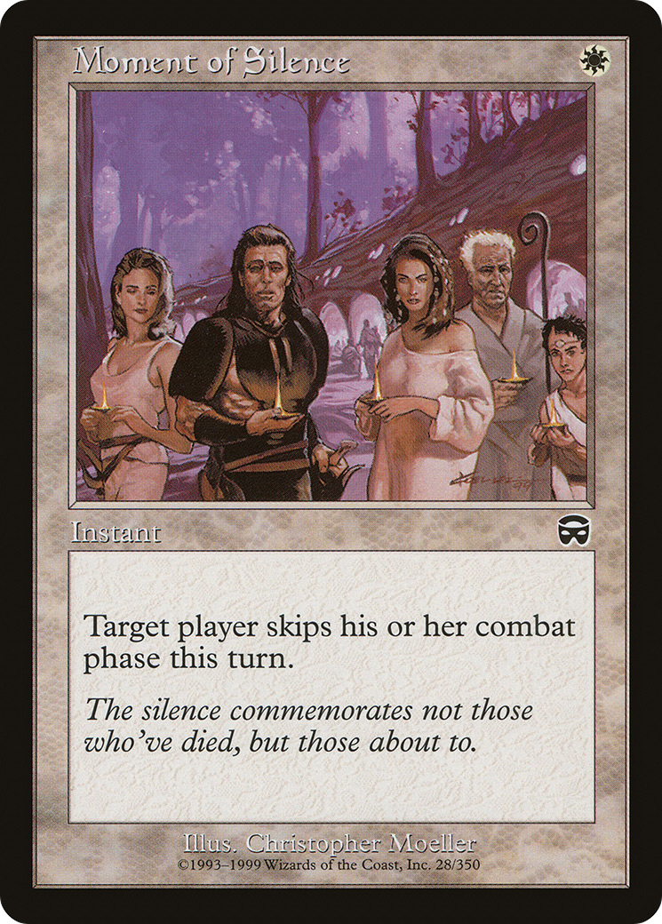 Image of Moment of Silence [Mercadian Masques]