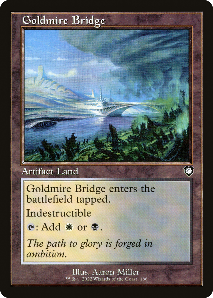 Image of Goldmire Bridge (Retro) [The Brothers' War Commander]