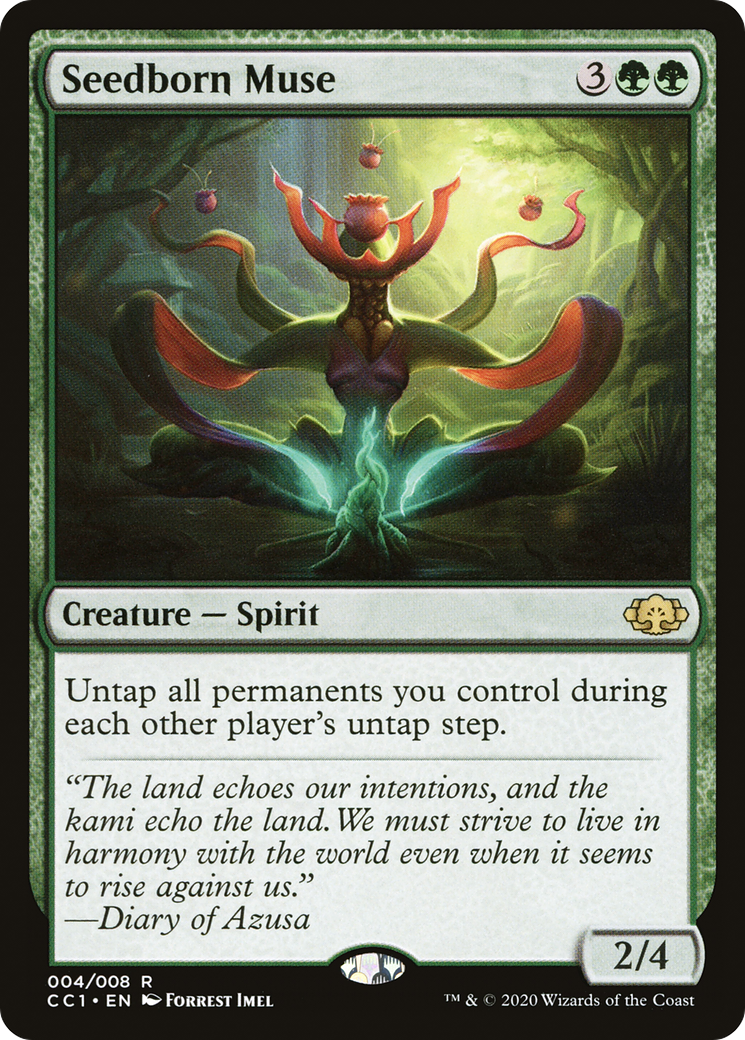 Image of Seedborn Muse [Commander Collection: Green]