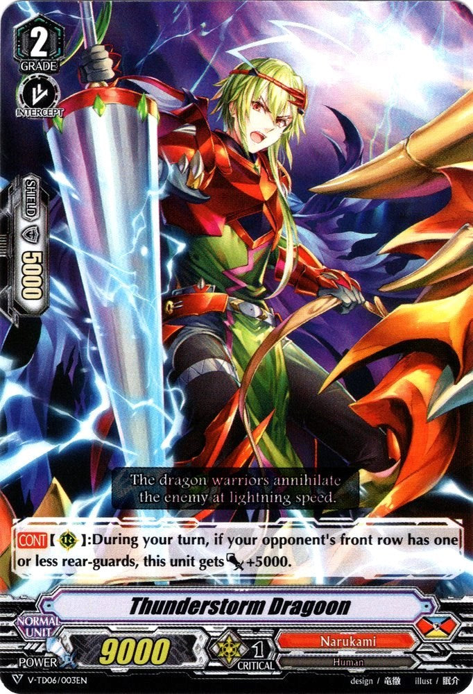 Image of Thunderstorm Dragoon (V-TD06/003EN) [Naoki Ishida]