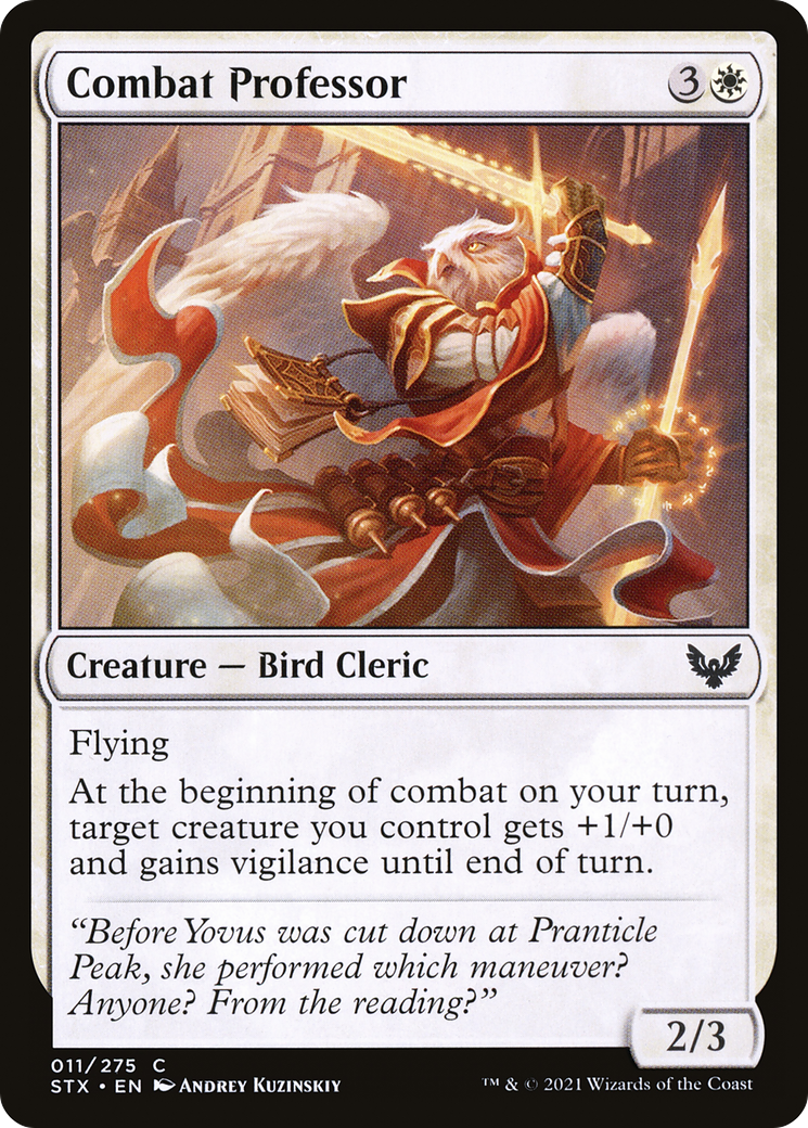 Image of Combat Professor (011/275) [Strixhaven: School of Mages]