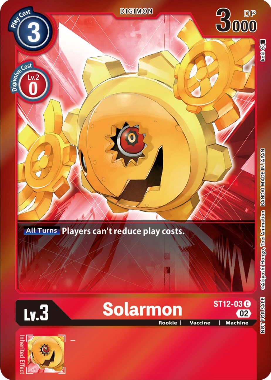 Image of Solarmon [ST12-03] (Event Pack 4) [Starter Deck: Jesmon Promos]