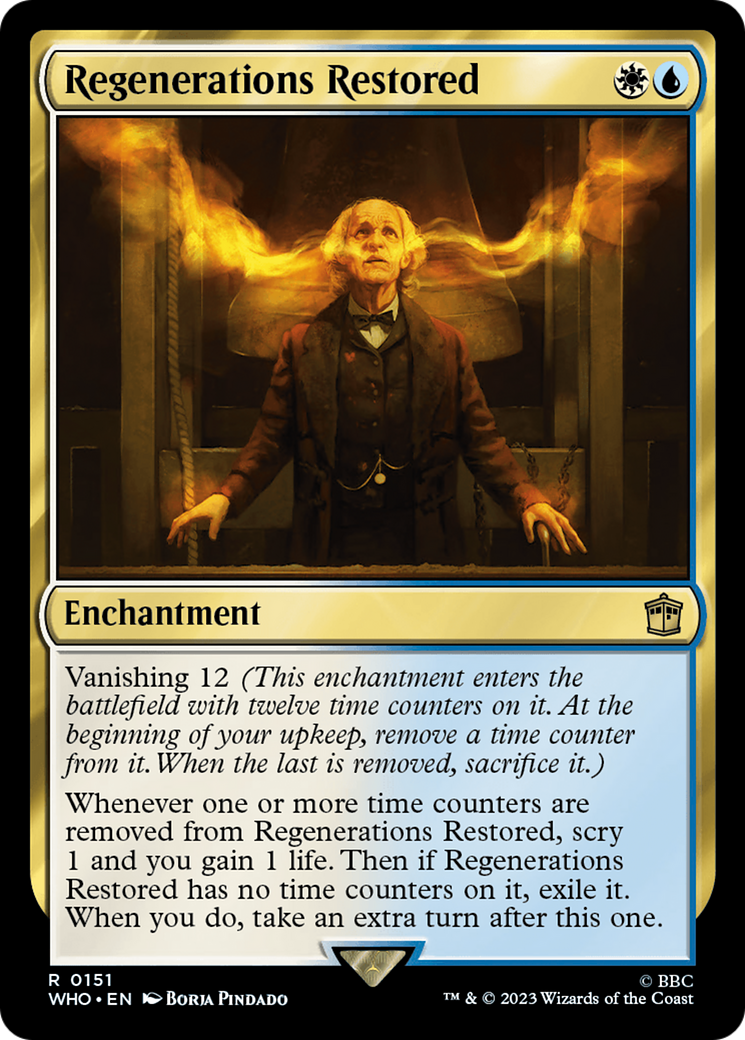 Image of Regenerations Restored [Doctor Who]