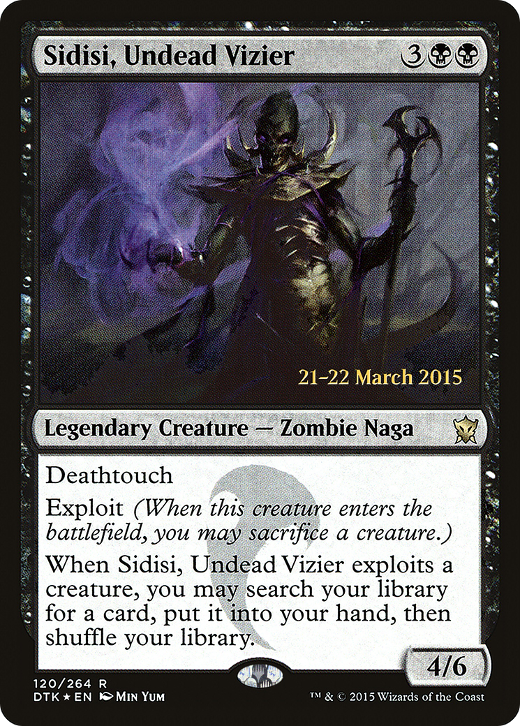 Image of Sidisi, Undead Vizier [Dragons of Tarkir Prerelease Promos]